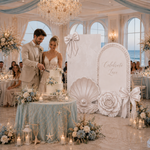 Pearl & Rose Wedding Backdrop Set 9