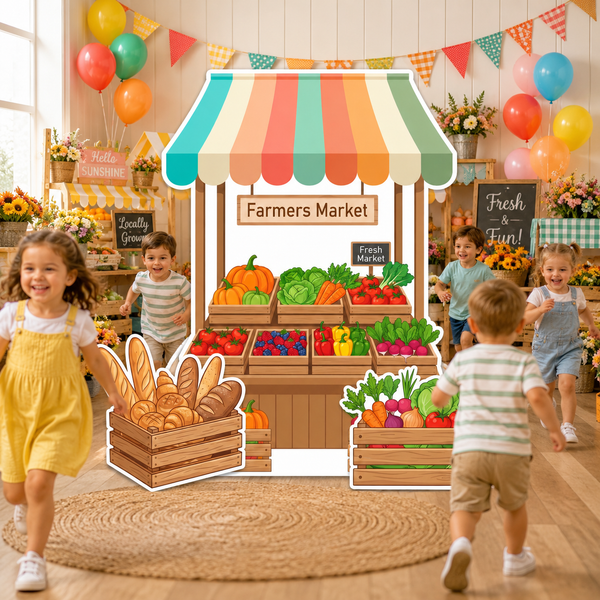 Farmers Market Backdrop Set 11