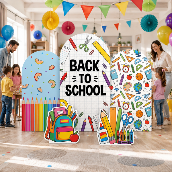 Back to School Backdrop Set 9