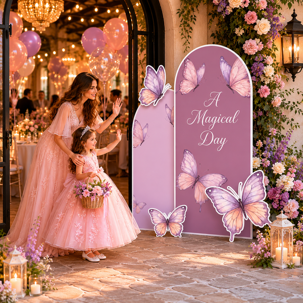 Magical Day Butterfly Backdrop Set 11