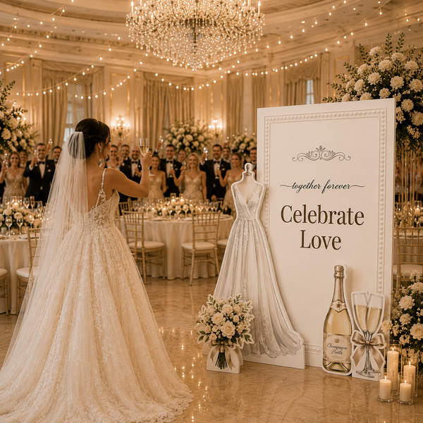 Celebrate Love Wedding Backdrop Set 8