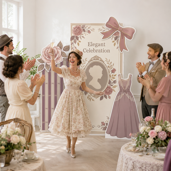 Elegant Celebration Backdrop Set 6