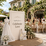 Celebrate Love Wedding Backdrop Set 11