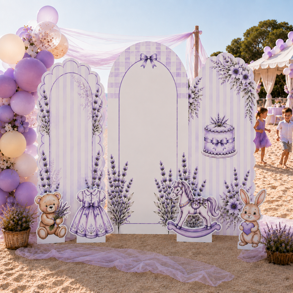 Lavender Dreams backdrop set optional add-ons