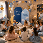 Over the Moon Backdrop Set 7