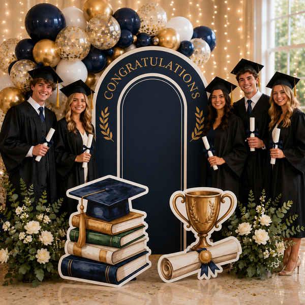 Graduation Party Backdrop Set 9