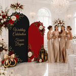 Forever Begins Wedding Backdrop Set 12