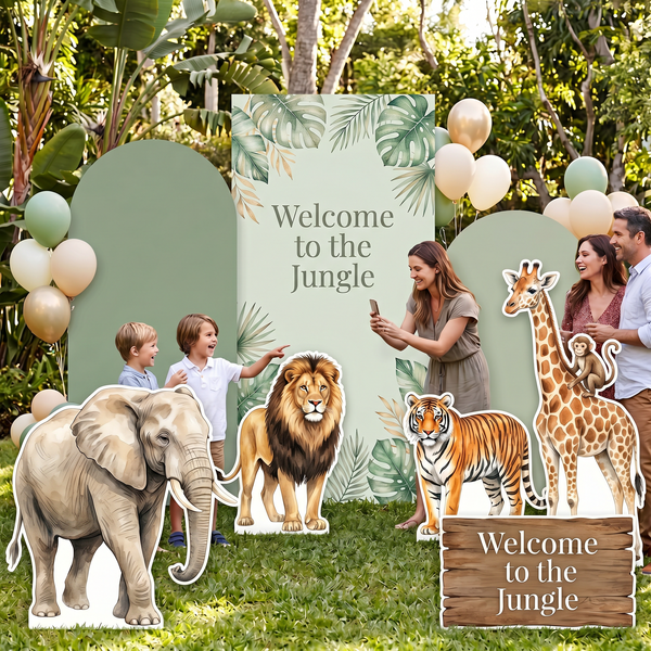 Welcome to the Jungle Backdrop Set 7