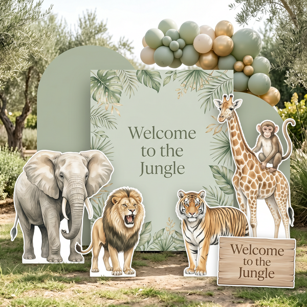 Welcome to the Jungle Backdrop Set 1