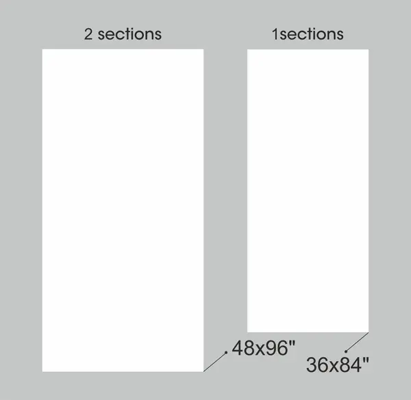 Rectangle Acrylic Seating Chart 3