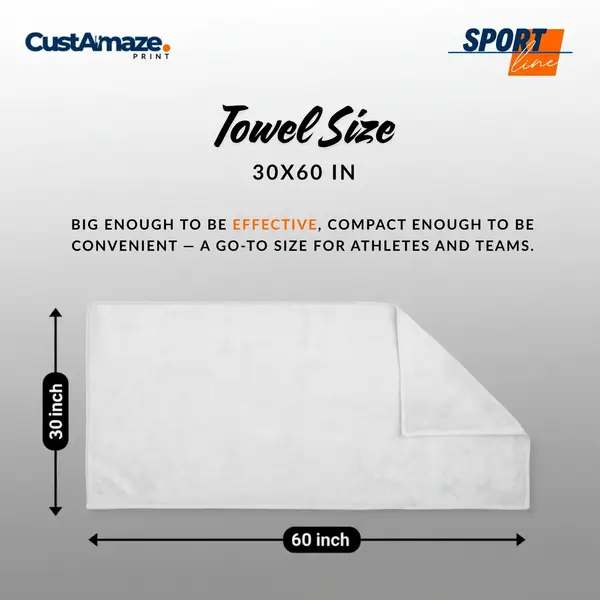 Custom Personalized Sports Towels 3