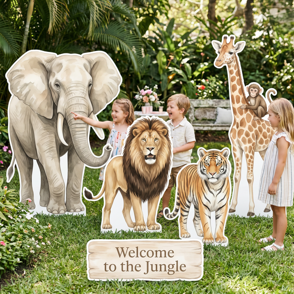 Welcome to the Jungle Backdrop Set 13