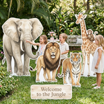 Welcome to the Jungle Backdrop Set 13