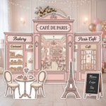 Café de Paris Backdrop Set 1