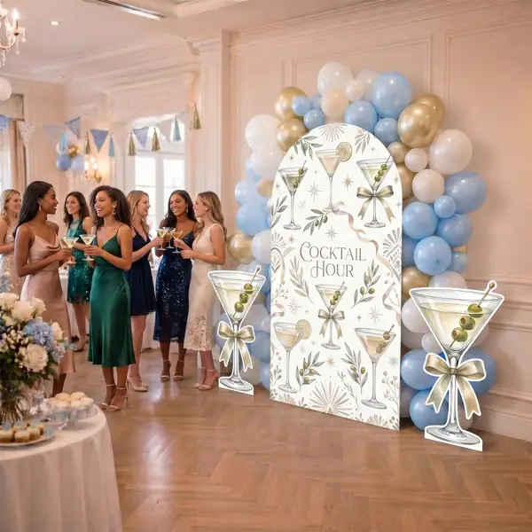 Cocktail Hour Backdrop Set 10