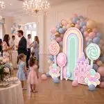 Candyland Rainbow Backdrop Set 11