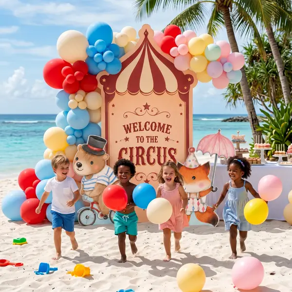 Welcome to the Circus Backdrop Set 12