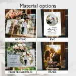 Single Photo Wedding Sign 2