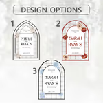 Stained Glass Wedding Sign 3