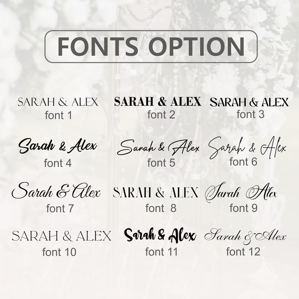 Luxury White Acrylic Sign 4