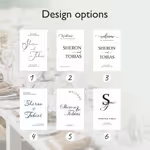 Mirror Acrylic Wedding Sign 3
