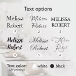 Gold Mirror Wedding Sign 5
