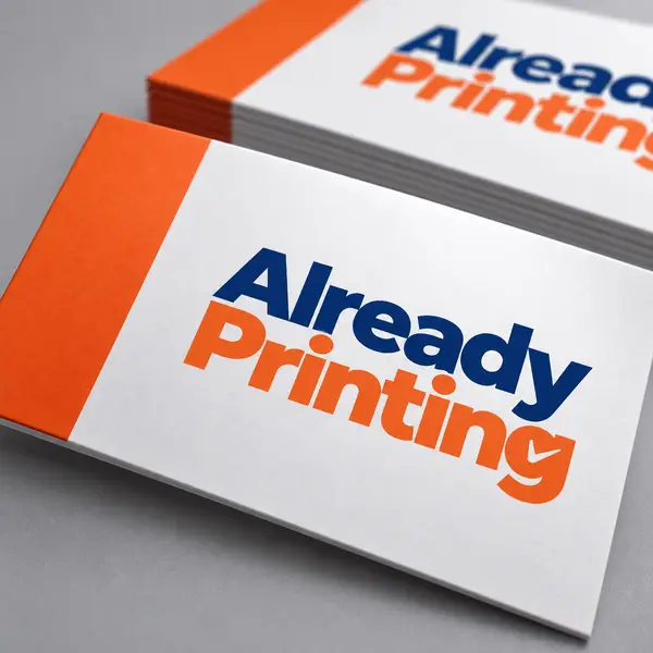 Already Printing Soft Touch — matte finish detail