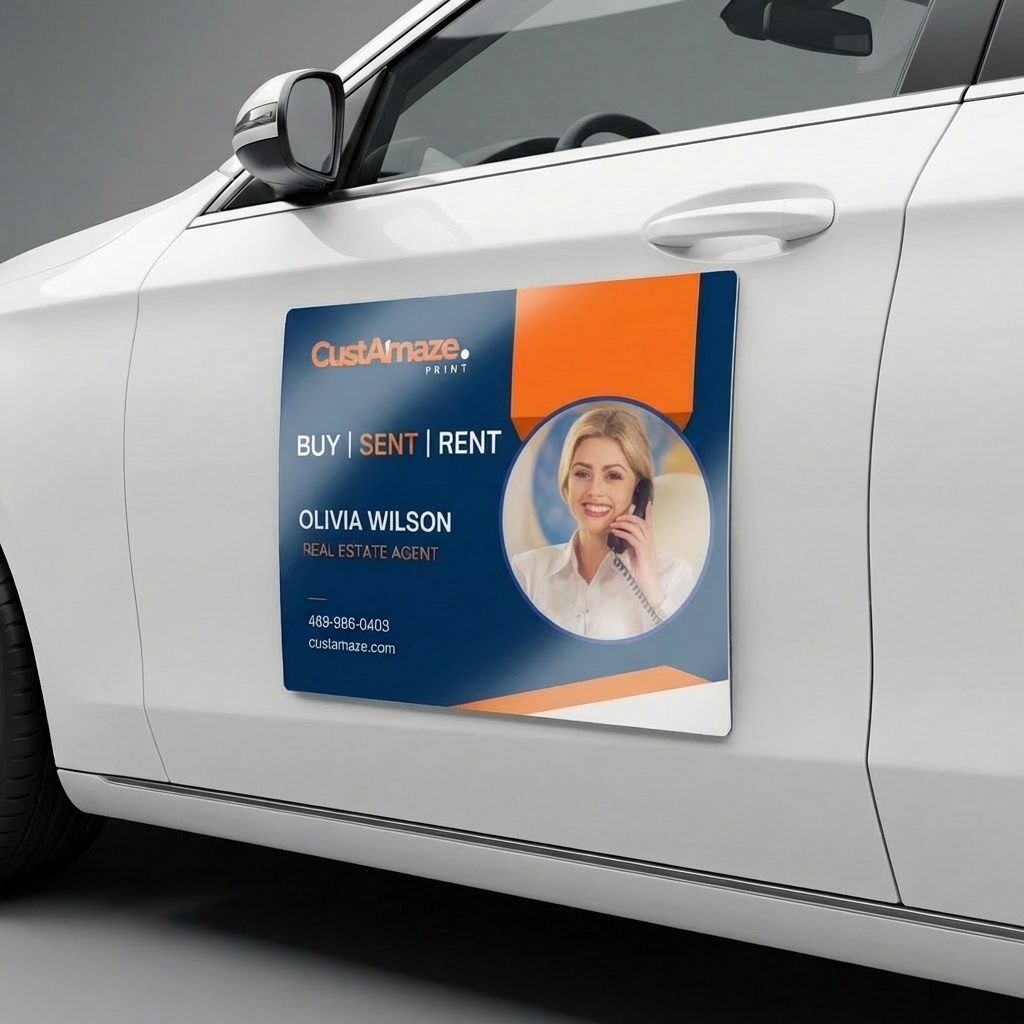 Realtor Car Magnets | Custom Real Estate Vehicle Signs