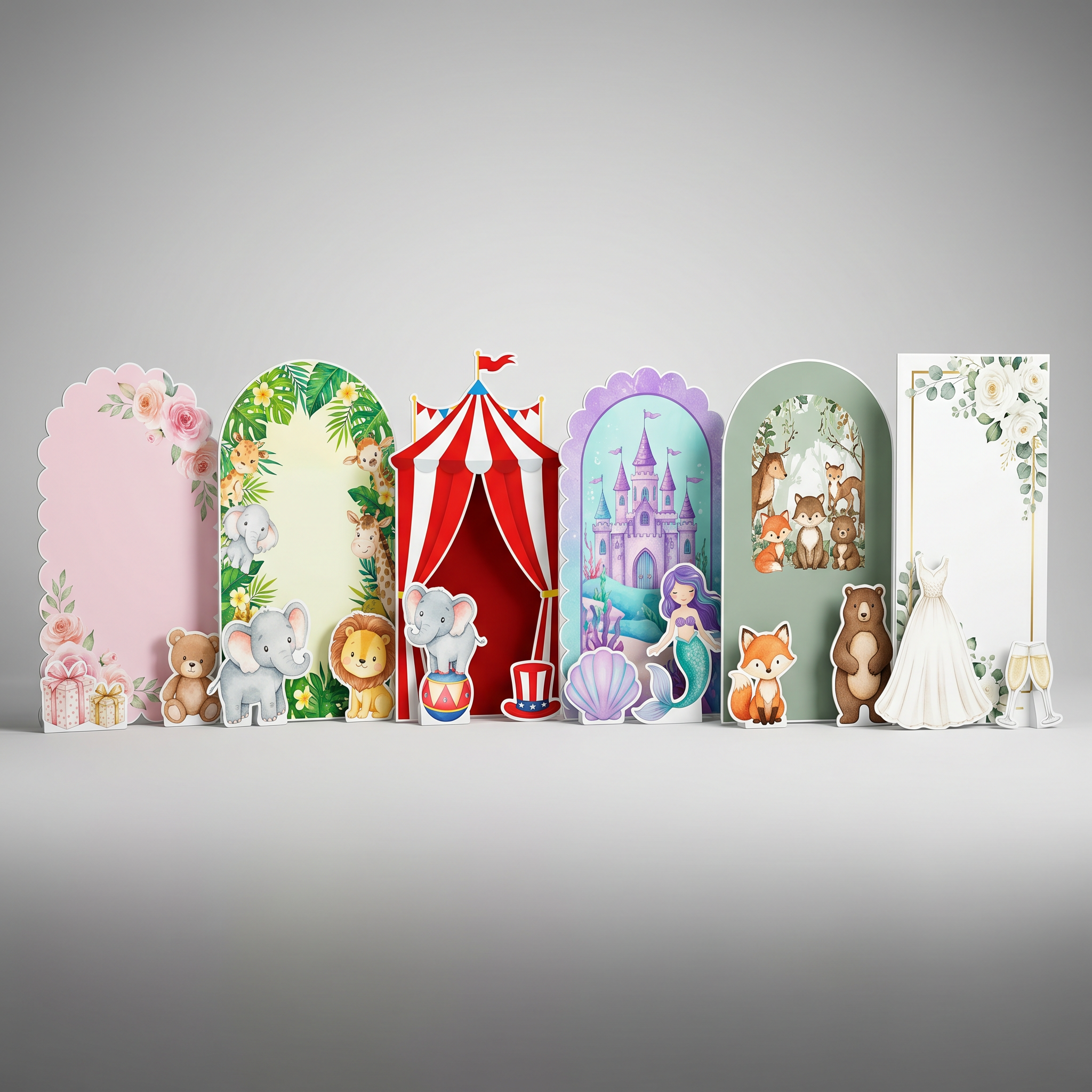 Party Backdrop Sets by CustAmaze Print