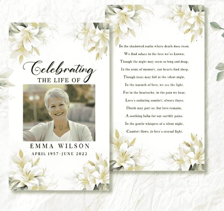 Prayer Cards- Same Day