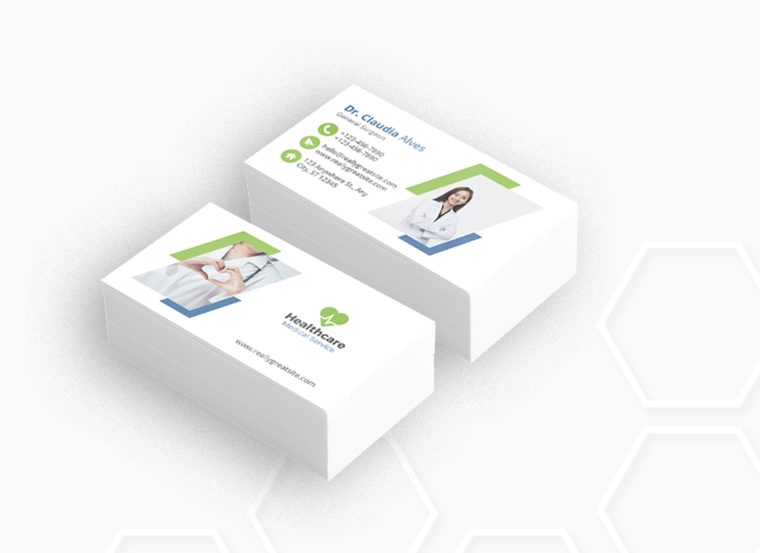 Matte business cards – premium 12 pt uncoated finish, same-day pickup in NYC & Jersey City