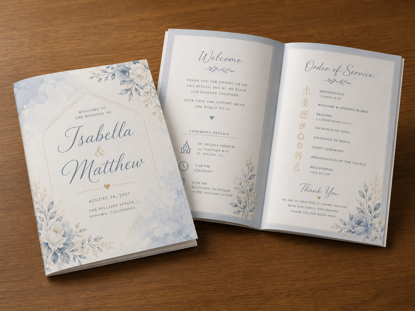 Wedding Booklet