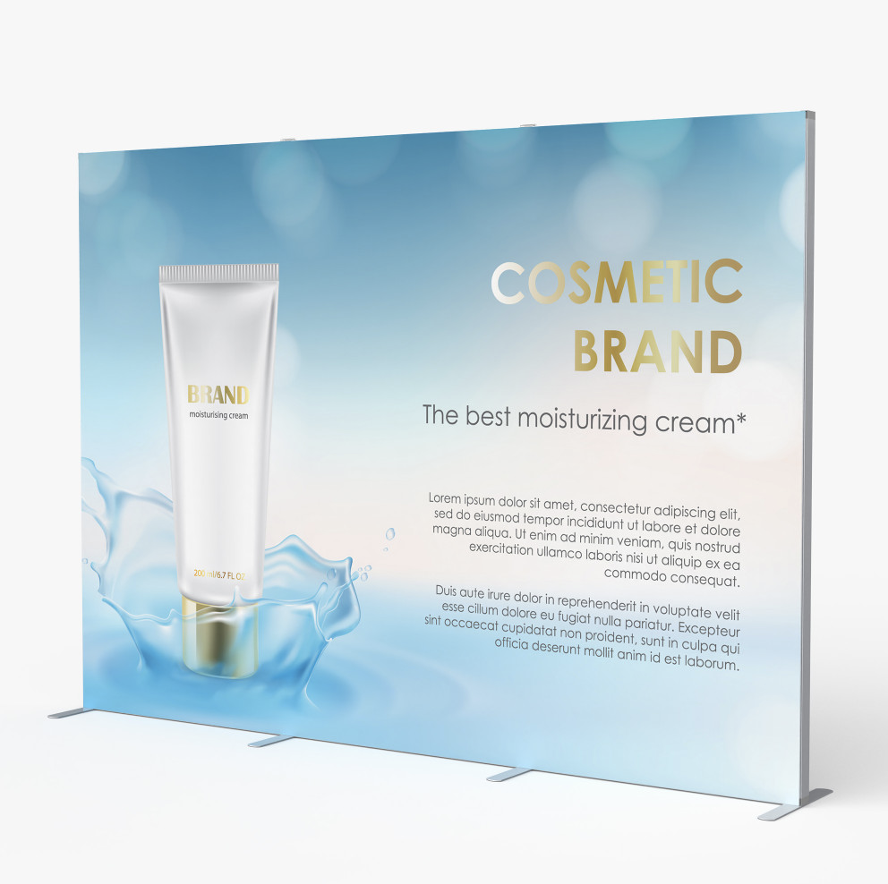 10 ft SEG Fabric Display