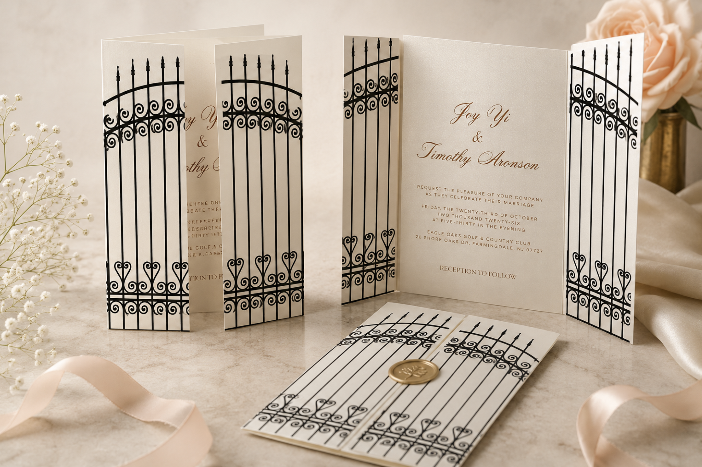 Gate-Fold Invitations
