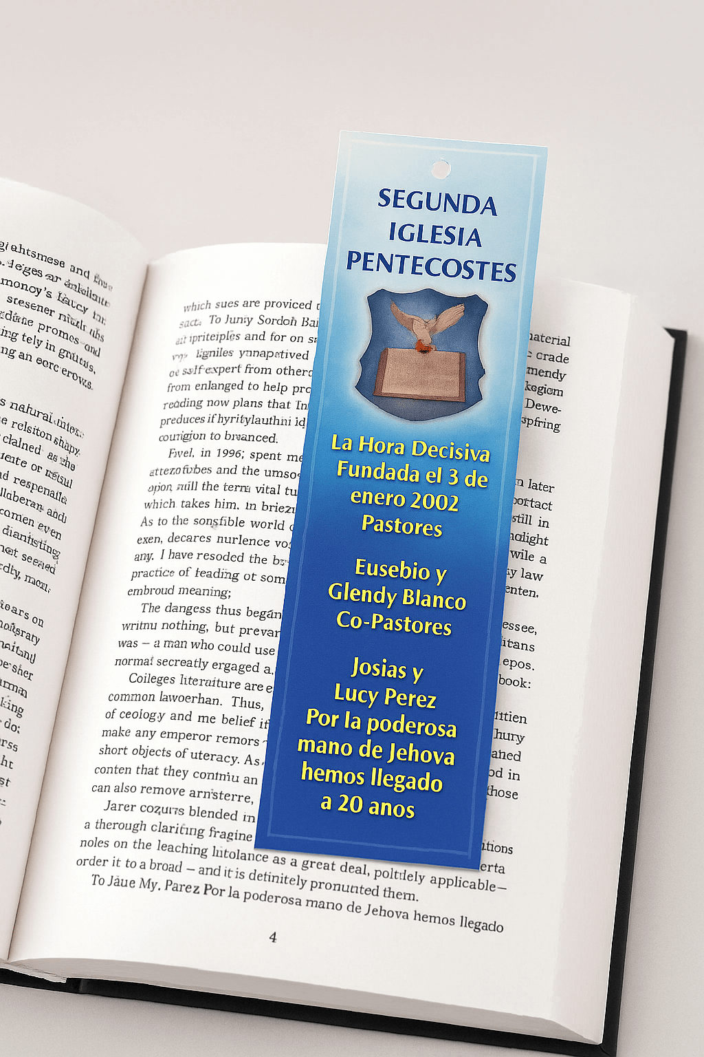 Promotional bookmark printing – 2x7, Jersey City NYC