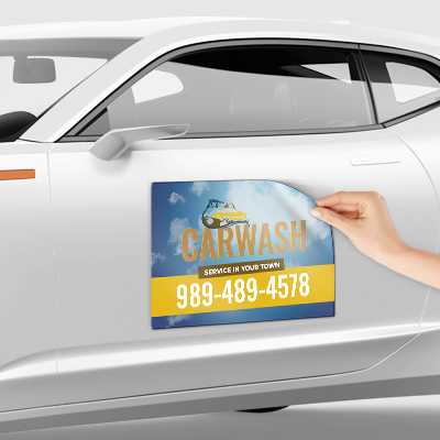 Same-day car magnet printing – flexible, weather-resistant, NYC Jersey City