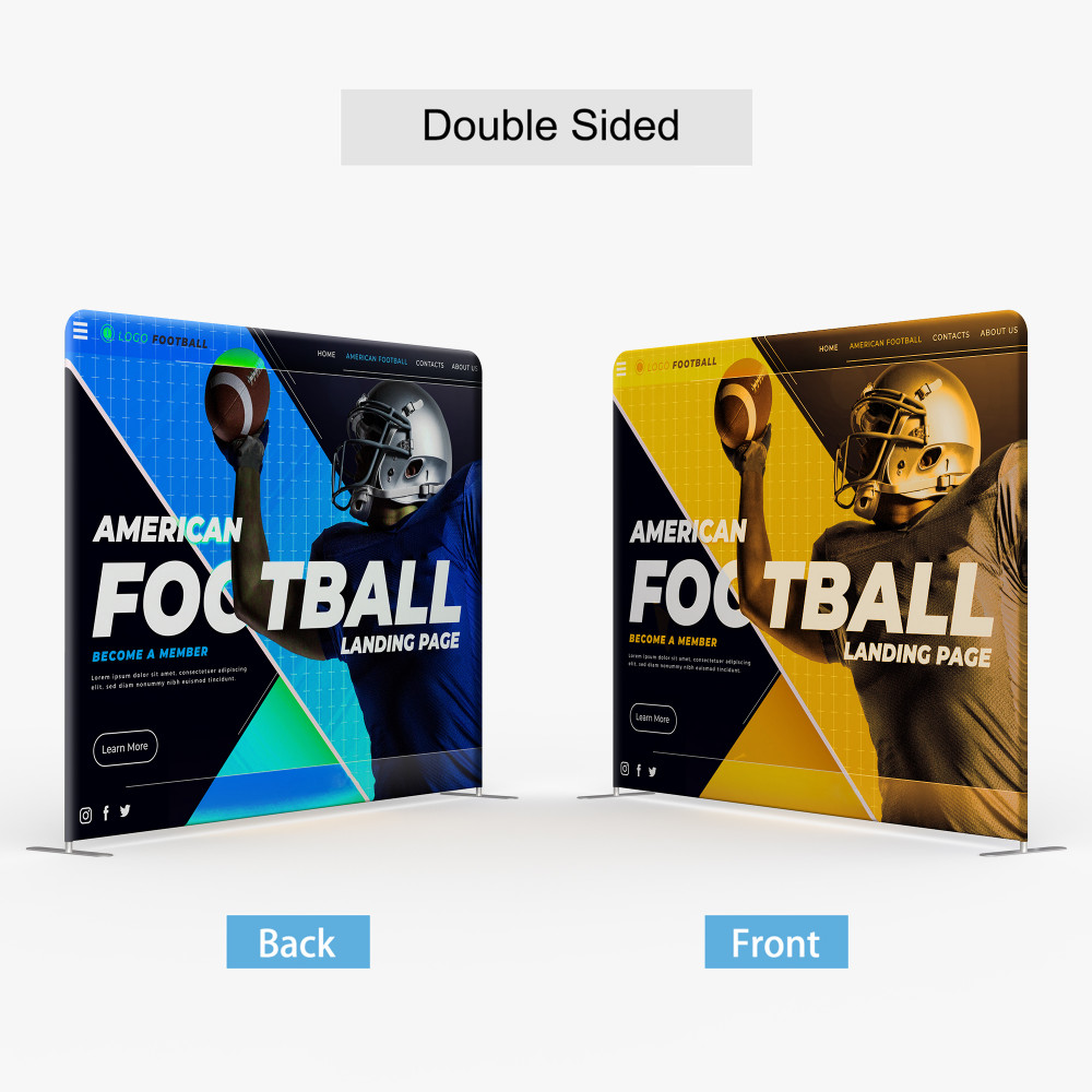 Straight Tension Fabric Displays + Frame 3