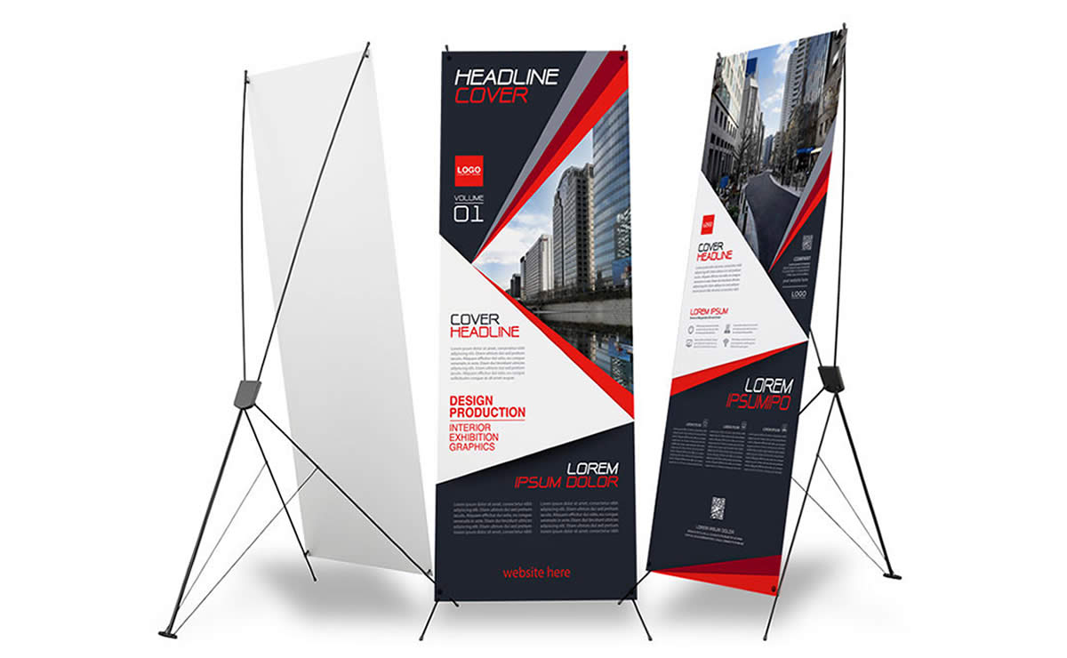 X Banner Stand 4
