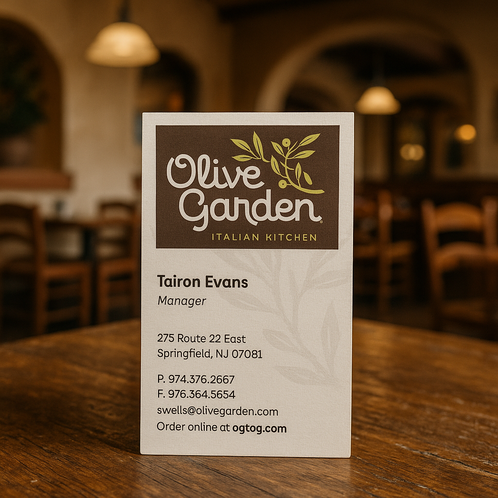 Linen Business Cards 1