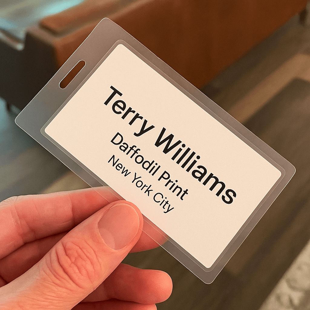 Name Tags / Badges-Same Day 3