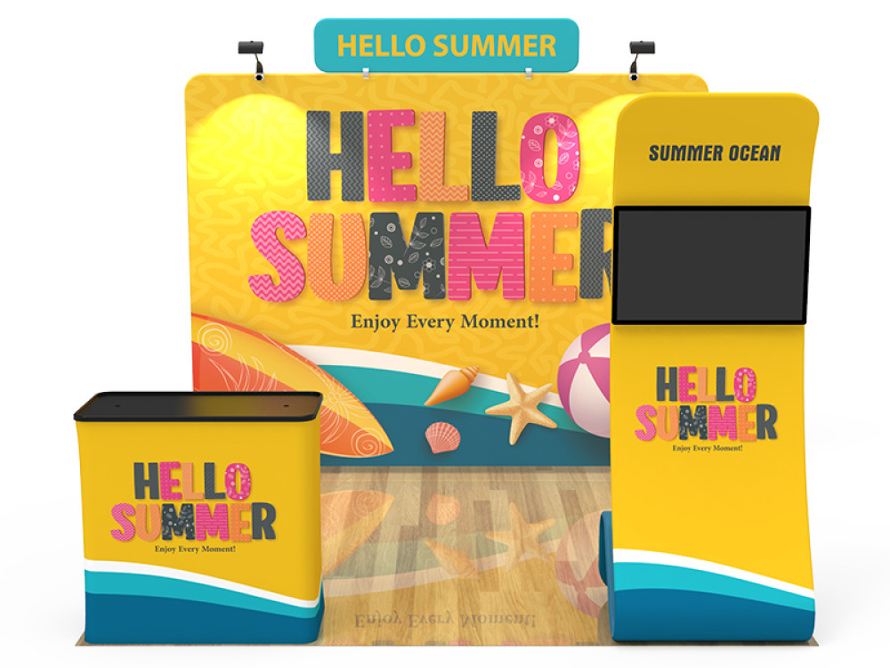 Mehr 10x10ft Custom Booth 1