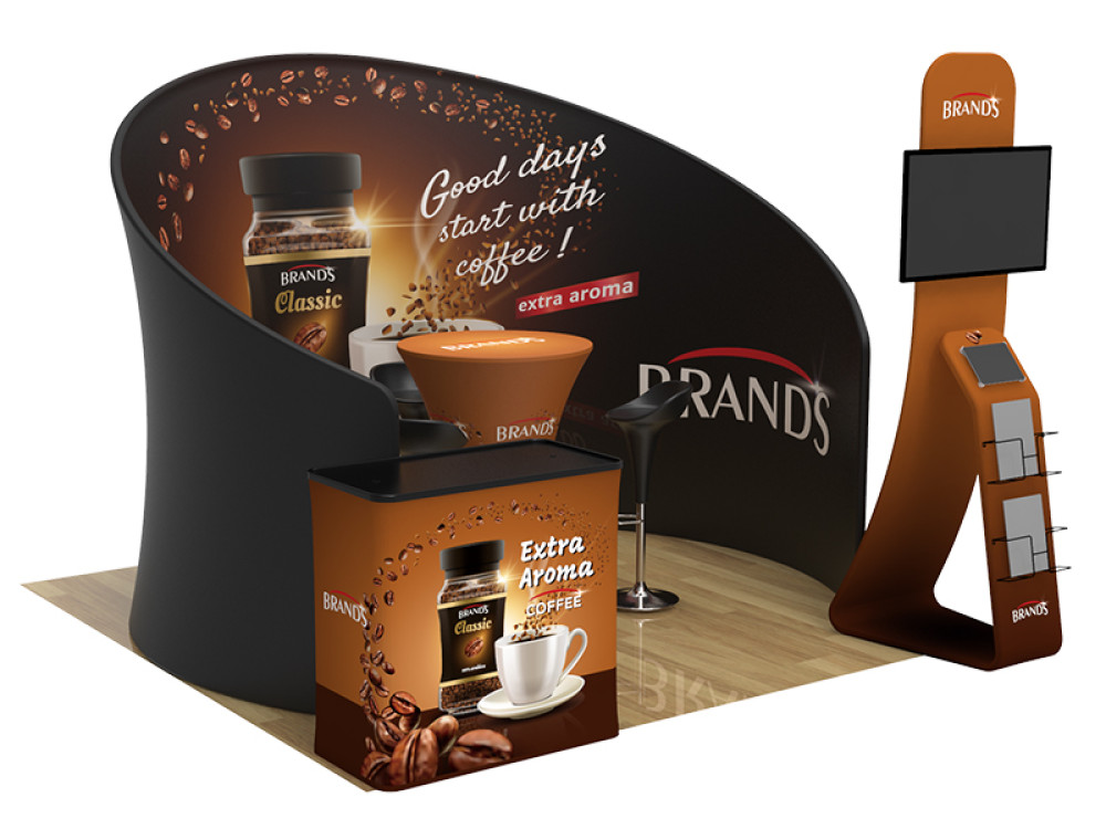 Demoir 10x10ft Custom Booth 2