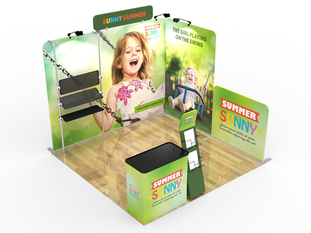 Nexa 10x10ft Custom Booth 1