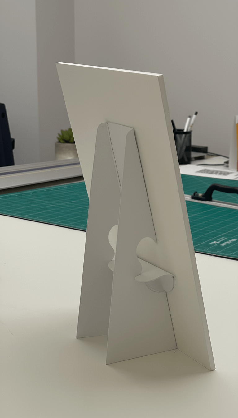 Tabletop Foam Board w/ Easel – Same Day 2