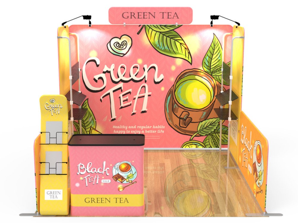 Nilo 10x10ft Custom Booth 1