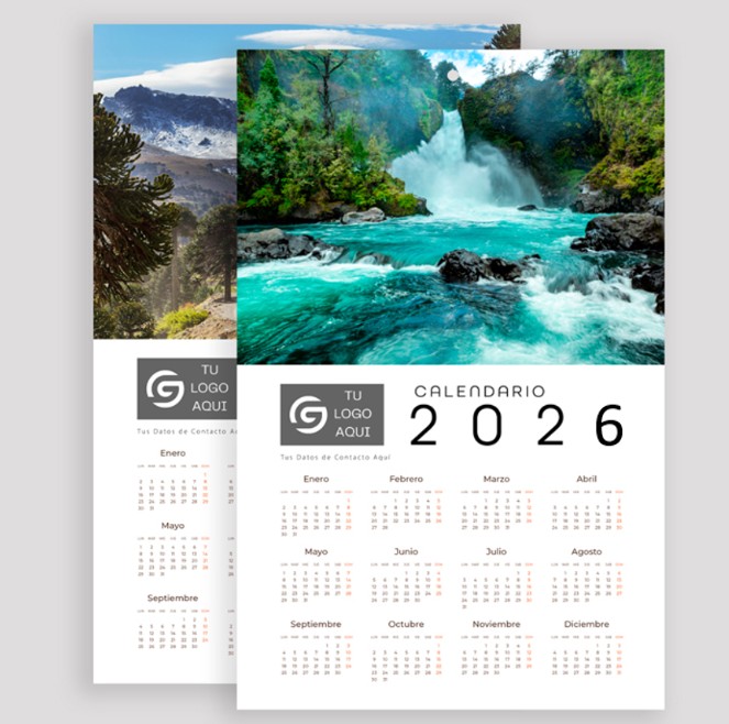 Calendario de Pared 2026