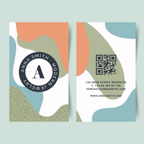 Tarjeta Presentación con Código QR