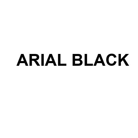 Arial Black