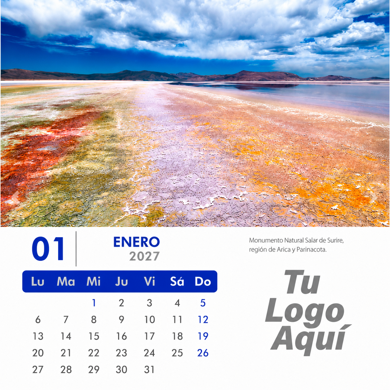 Calendario 2027 Personalizado 2
