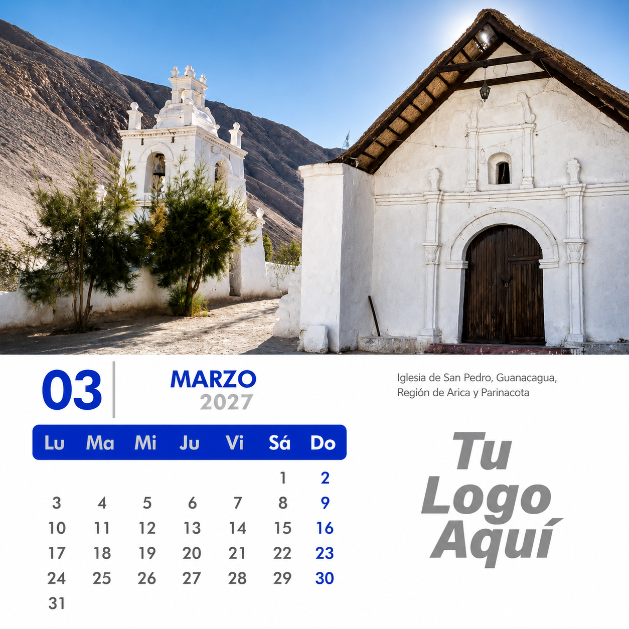 Calendario 2027 Personalizado 4